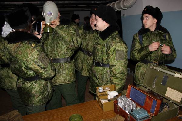 Кадеты провели открытый урок в новом формате © Гагаринское Кадеты провели открытый урок в новом формате